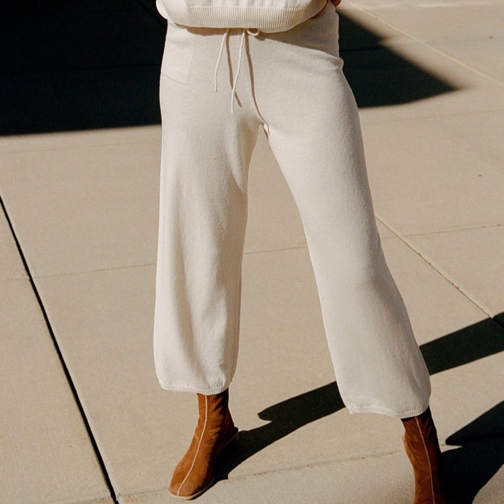 James Street Co. Light High Waisted Pant